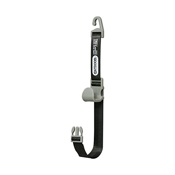 他サイト： OUTDOOR PRODUCTS(アウトドアプロダクツ)車内用品 買い物フック ロング シートフック 収納フック OD43 長さ調整可能 耐荷重の商品画像