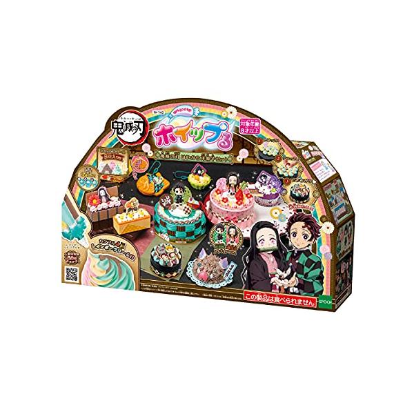 本物みたいなホイップるクリームをしぼって、かわいいスイーツつくっちゃお!・炭治郎・禰豆子のフィギュアつき。・※禰豆子の「禰」は「ネ+爾」が正しい表記となります。・たい焼きやミニタルトは付属のカラーストラップでとキーチェーンにして持ち歩けます...