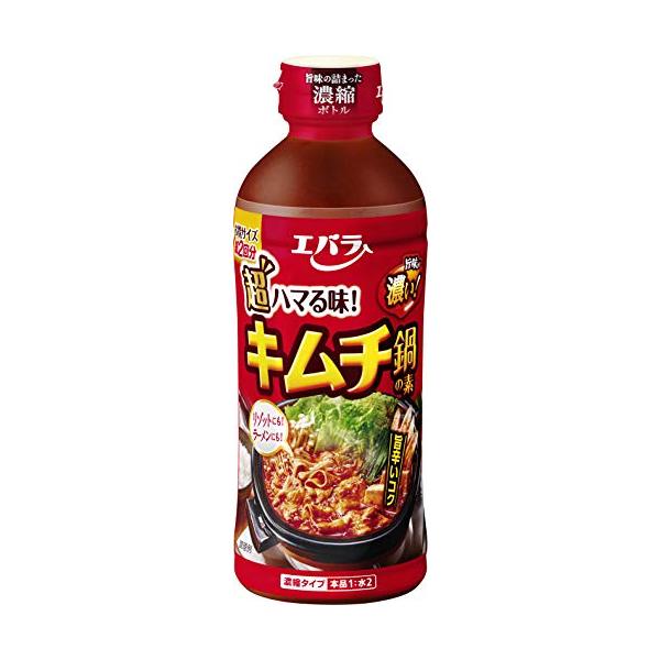 他サイト： エバラ キムチ鍋の素 500ml ×3本の商品画像