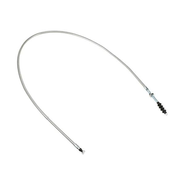 他サイト： キタコ(KITACO) クラッチケーブル 150mmロング エイプ50 ステンメッシュ 909-1122152の商品画像