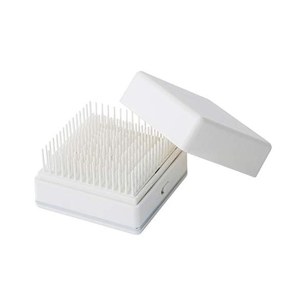 他サイト： SALONIA サロニア スクエアイオンブラシ ホワイト 時短スタイリング ヘアケア プロ仕様 プレゼント メンズ レディース マイナスイオン 海外の商品画像