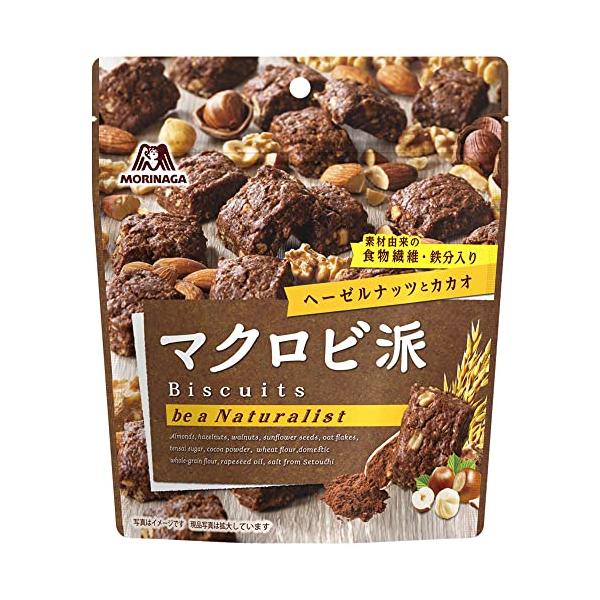 他サイト： 森永製菓 マクロビ派ビスケット ヘーゼルナッツとカカオ 100g×5個の商品画像