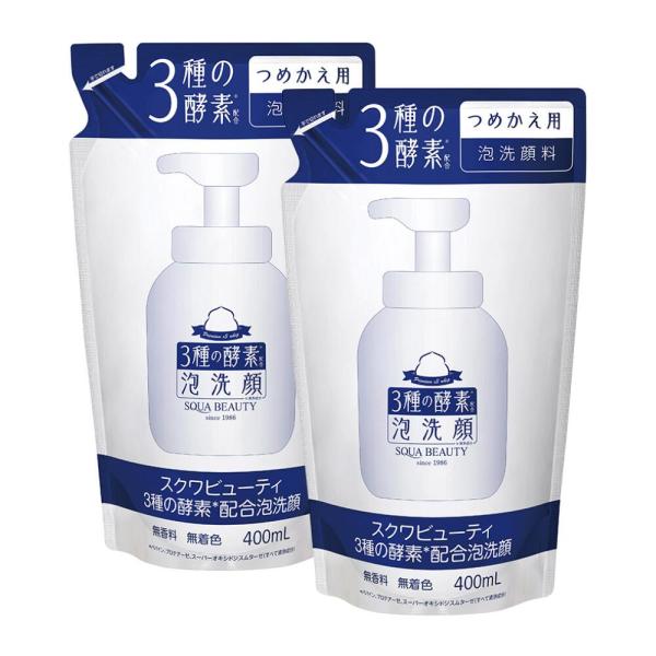 SQUA BEAUTY（スクワビューティ） 【公式】 3種の酵素配合泡洗顔 TA
