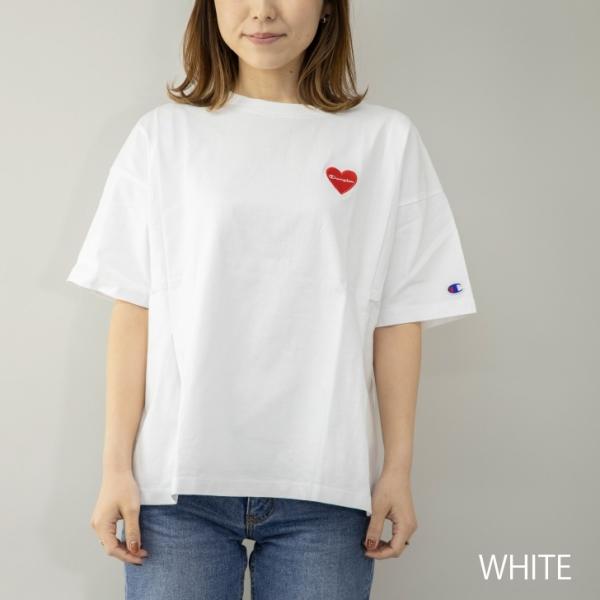 チャンピオン Tシャツ レディース 半袖 ハート刺繍 クルーネック ビッグシルエット オーバーサイズ ビッグtシャツ オーバーtシャツ 春 夏 服 ブランド Cw T302 Buyee Buyee Japanese Proxy Service Buy From Japan Bot Online