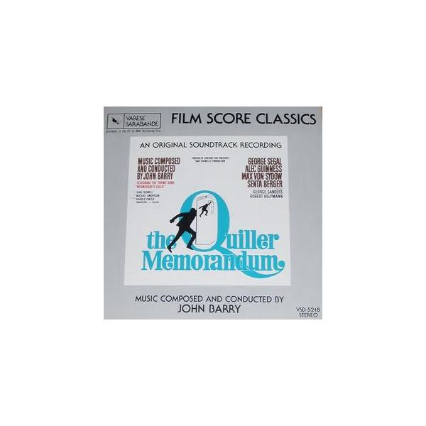 Quiller Memorandum さらばベルリンの灯 ジョン・バリー 中古サントラCD