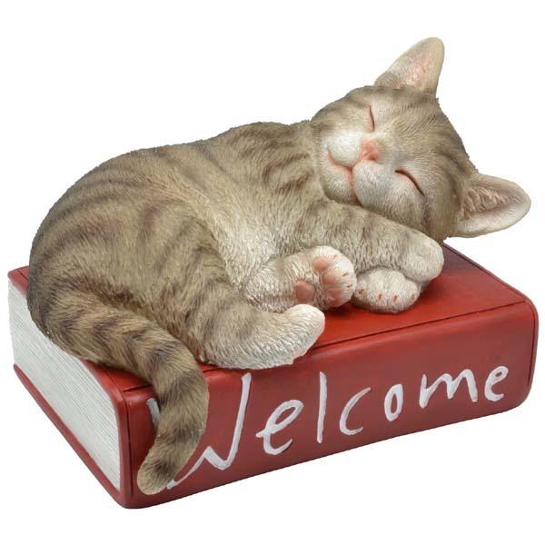 猫の置物 64338 ネコ キャット 置き物 オーナメント : 猫グッズと姫