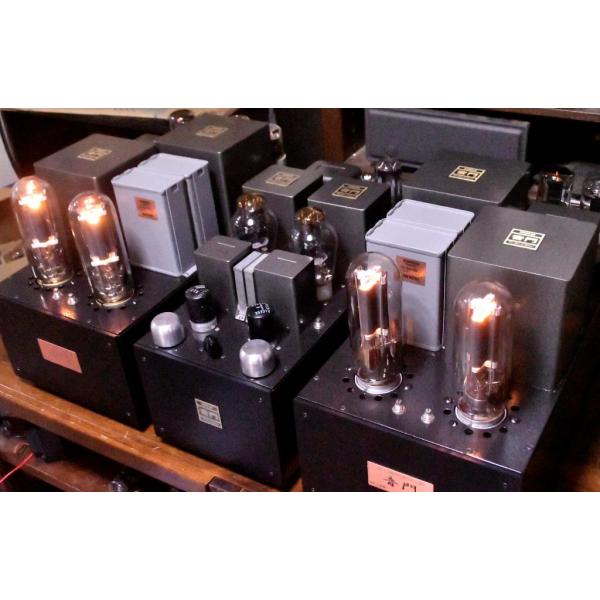 真空管アンプ 211 MONO BLOCK 音門（OTOMON）、大型三極管211を採用したパラレル・プッシュプル