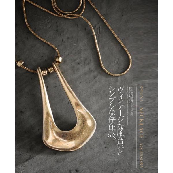 大ぶりkalinger ヴィンテージ　ネックレス a04697-rakuten.jpg