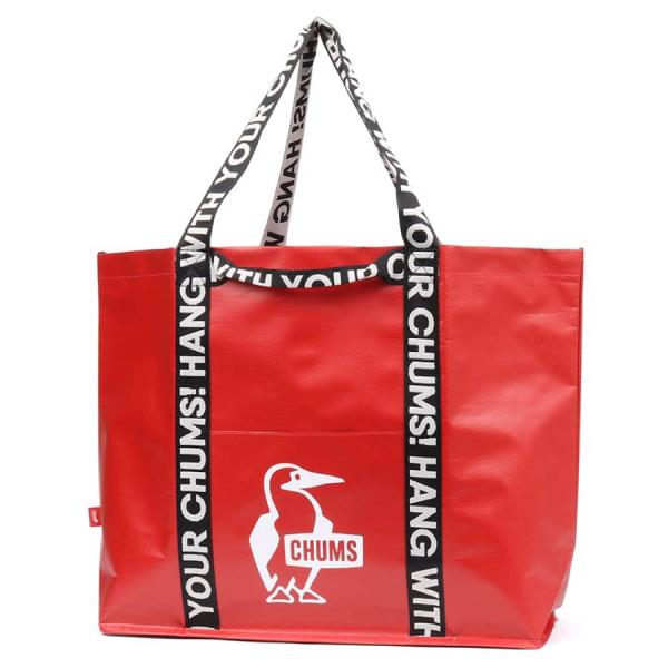 チャムス バッグ キャンプ CHUMS Booby Camp Tote M ブービー キャンプトート M CH60-3773 収納ケース キャンプギアバッグ 軽量 エコバッグ ロゴ(ネコポス対象)