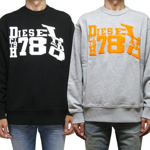 DIESEL ディーゼル 発泡プリント ユニセックス ややゆったり寄り