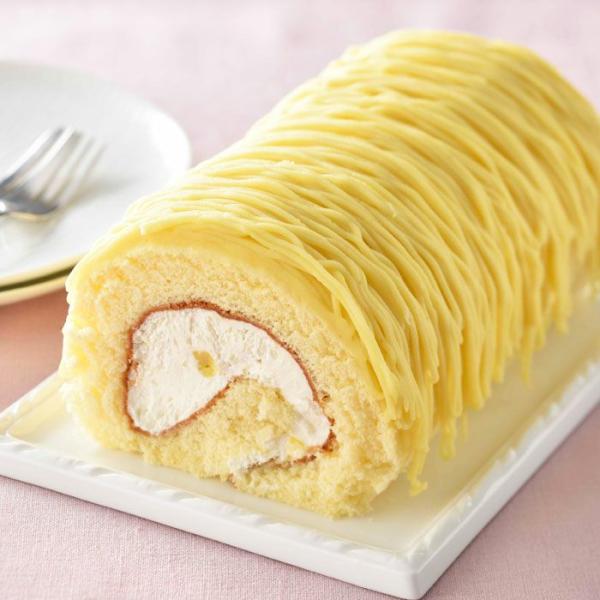 栗がコロコロ入ったクリームを、しっとり焼き上げた生地で巻き、上にカスタード＆栗ペーストのクリームをたっぷり絞った。どこか昔懐かしく、奇をてらわない素朴な味わいがすんなり舌になじむ。栗スイーツ好きにも大人気の一品だ。【おすすめ用途】ご自宅用 ...