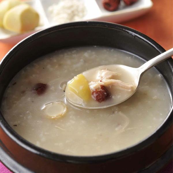 サムゲタン粥 280g×5Pセット おかゆ お粥 参鶏湯 大東園 福岡 韓国グルメ アジアグルメ 無添加 コラーゲンたっぷり 送料無料
