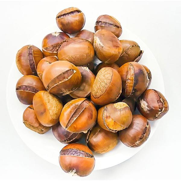 一等産地河北省産燕山山脈付近の良質な天津甘栗のみを使用し、栗焼き職人が丁寧に香ばしく甘み旨味成分を最大限引き出して仕上げました。殻付き甘栗の美味しさと風味を残して、切れ目が入っているから簡単に剥ける、永年リピーター様にご愛顧いただいている商...