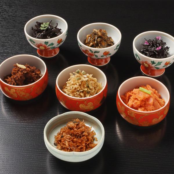京・料亭 わらびの里 京のお正月➕〈神宗〉佃煮詰合せ➕モロゾフ　ティーブレイク 京楽味 7種【京・料亭わらびの里】 佃煮 詰め合わせ ちりめん山椒 焼き