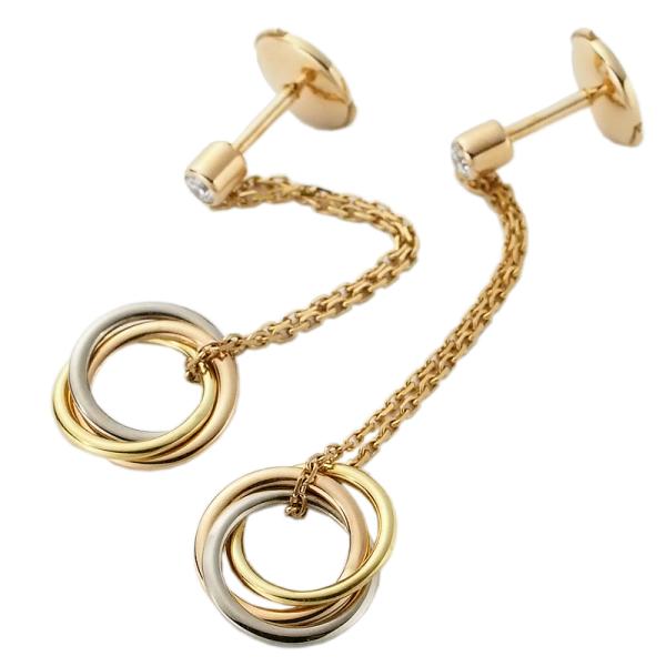 音羽屋□ カルティエ Cartier K18PG/K18YG/K18WG スイートトリニティ