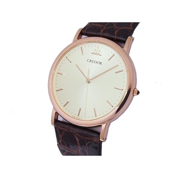 SEIKO クレドール 8J81-0A00 K18PG 腕時計