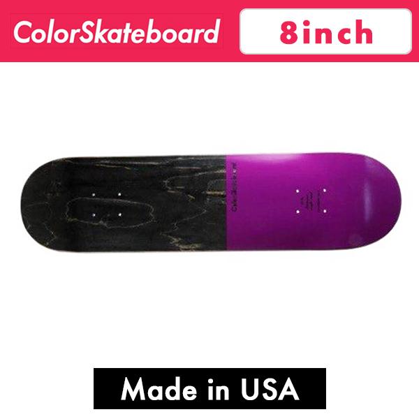 スケボー ブランク デッキ Color カラー スケートボード 8インチ 2トーン 紫 初心者 おすすめ 選び方 Color 2tone Purple 8 Otro Skateshop 通販 Yahoo ショッピング