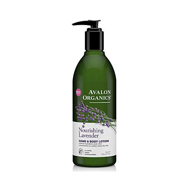 AVALON ORGANICS アバロンオーガニクス ハンド&ボディローション ラベンダー 340g