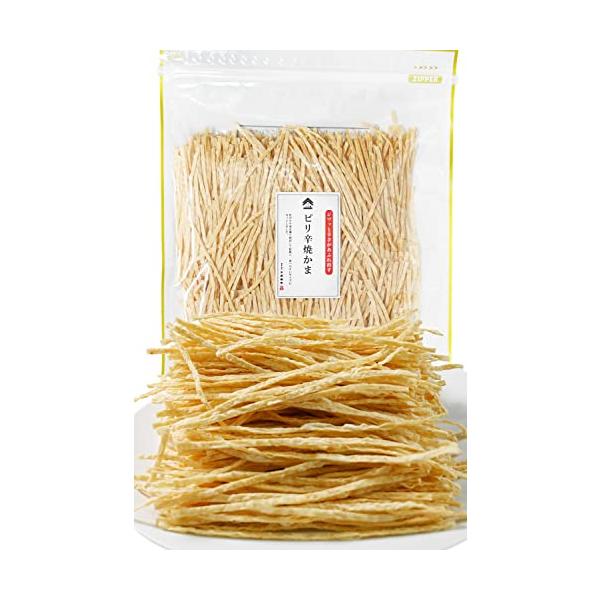 タラなどの魚肉のすり身をシート状にして焼き上げ、ピリ辛に味付けした、たら松葉、焼きかまぼこ。ついつい手が止まらない、低糖質なかまぼこのおつまみです。<BR> 持ちやすいスティック状にカットしました。 国内工場にて製造しています。...