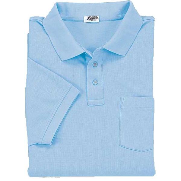 XE6170 半袖ポロシャツ（胸ポケ付き） 作業服とカジュアルの店 