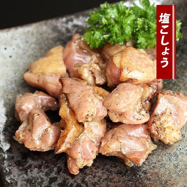 赤鶏の炭火焼き（塩こしょう）