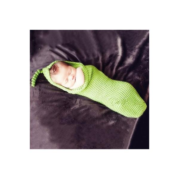 ※アルファベットオブジェ・花などは含まれません形態：きぐるみ着心地：やわらか特徴：ニューボンフォト用の商品です。【さやいんげん】をモチーフにでおうちで簡単に生まれたての赤ちゃんを撮れますサイズ一覧【サイズ】: 推奨年齢【 フリー】： ０〜6...