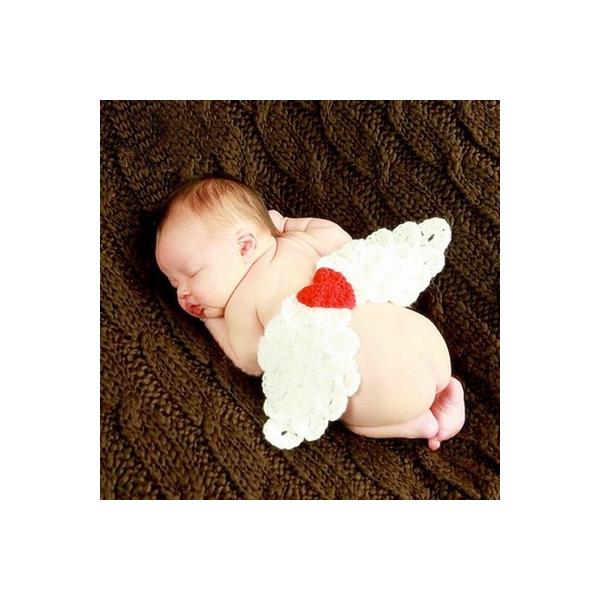 ※アルファベットオブジェ・花などは含まれません形態：１点(1)アクセサリー（背中） 着心地：やわらか特徴：ニューボンフォト用の商品です。おうちで簡単に生まれたての赤ちゃんを撮れますサイズ一覧【サイズ】: 推奨年齢 【 フリー】： ０〜３か月...