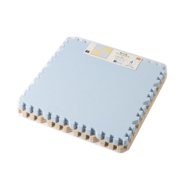 Dcm ジョイントマット ブルー ベージュ 58角 4枚 おうちスタイル 通販 Yahoo ショッピング