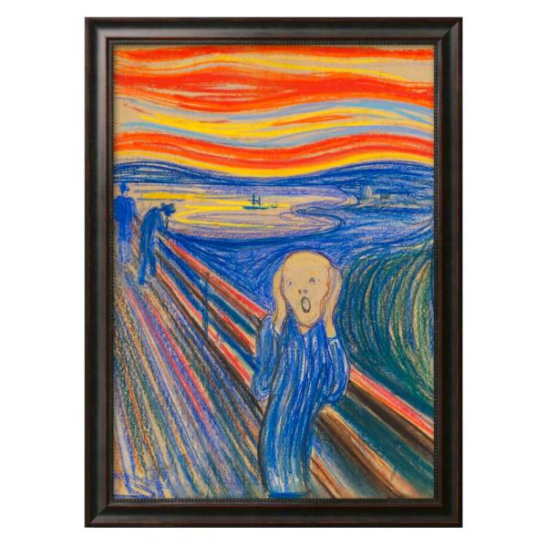 ポスター 0622 エドヴァルド・ムンク 叫び 絵画 インテリア A3サイズ アート 新築祝い ギフト 模様替え 北欧  管理ID:
