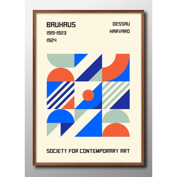 日本製 ポスター 11756バウハウス BAUHAUS BAUHAUS 絵画 インテリア A3サイズ アート 新築祝い ギフト 模様替え 北欧  管理ID: