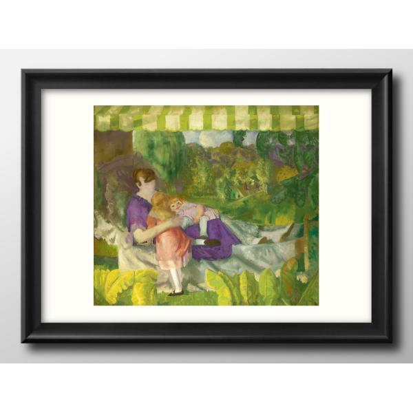 ポスター ジョージ ベローズ 私の家族 絵画 インテリア A3サイズ
