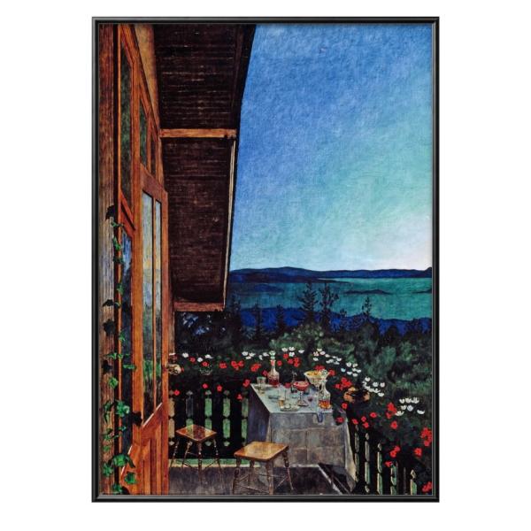 日本製 ポスター 4255 ハラルド・ソールベリ 夏の夜 絵画 インテリア A3サイズ アート 新築祝い ギフト 模様替え 北欧 管理ID: