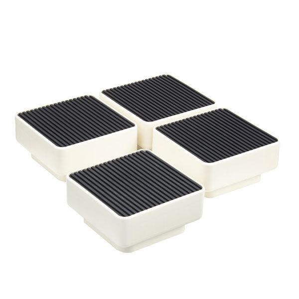 他サイト： テクノテック 洗濯機かさ上げ台 イージースタンド D77 アイボリーホワイト 代引き不可の商品画像