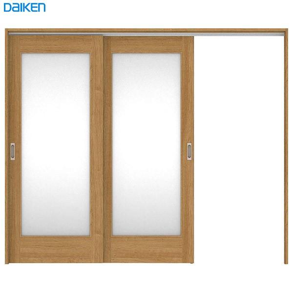Daiken 大建工業 ハピア 吊戸 2枚片引き 固定枠 見切枠 21デザイン v21 お家王国 通販 Yahoo ショッピング