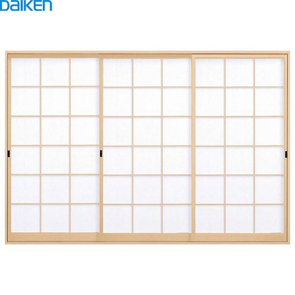 Daiken 大建工業 ハピア 和室建具 アルミ製障子 荒間 間仕切用 固定枠 3枚引違 9尺間口 Rudfa 12 お家王国 通販 Yahoo ショッピング