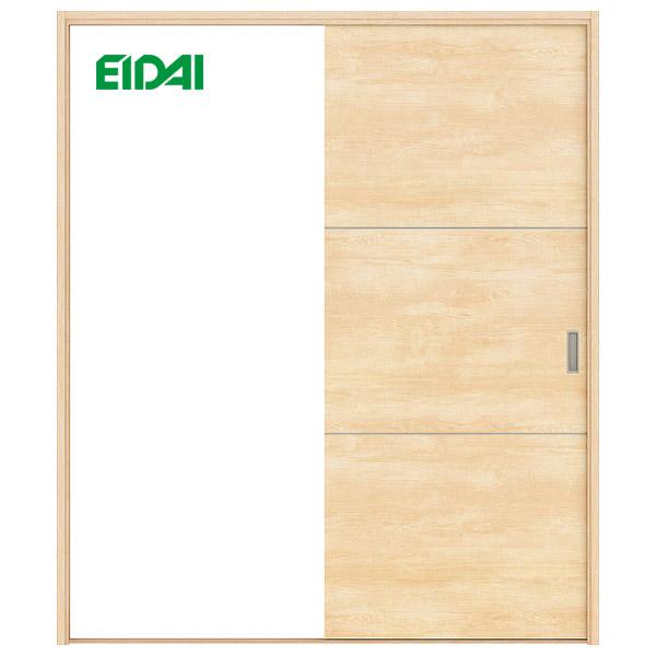 EIDAI 永大産業 片引き戸セット [デザイン1Z・固定枠/額縁調整枠