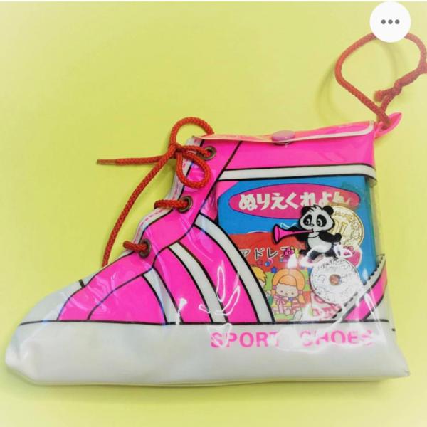 昭和☆レトロ「SPORTS SHOES型 文房具セット」 ※50年程昔の未使用品