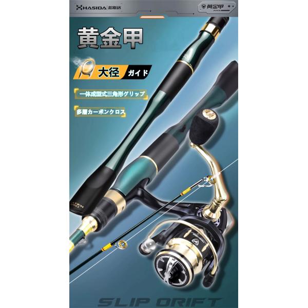シーバスロッドのみ HASIDA シーバスロッド 黄金甲 キャスティング 釣竿 遠投型 磯