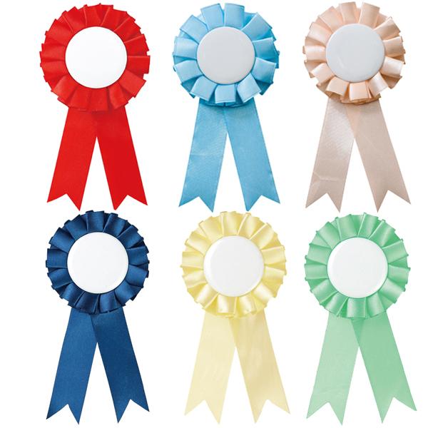 バッジタイプで取り付け簡単！胸元を華やかに飾るロゼット！※シールは付属していません。※ご使用のモニター環境によって実際の色味と異なる場合がございます。商品サイズ：70×155mm材質：ポリエステル、コート紙、PP、鉄赤/5742：45217...