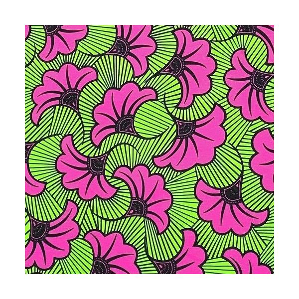 生地 ブロード アフリカンプリント アフリカ 布 50cm単位 花柄 かわいい 緑 グリーン ピンク ハンドメイド 手芸 マスク 材料 Ap Dejapan Bid And Buy Japan With 0 Commission