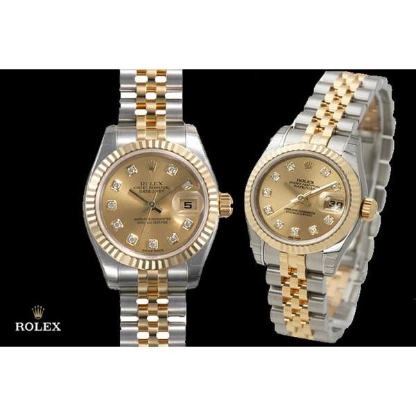 ロレックス　デイトジャスト　179173 純正コマ　2コマ　イエローゴールド 楽天市場】ロレックス ROLEX レディース 69173 / 79173 デイトジャスト