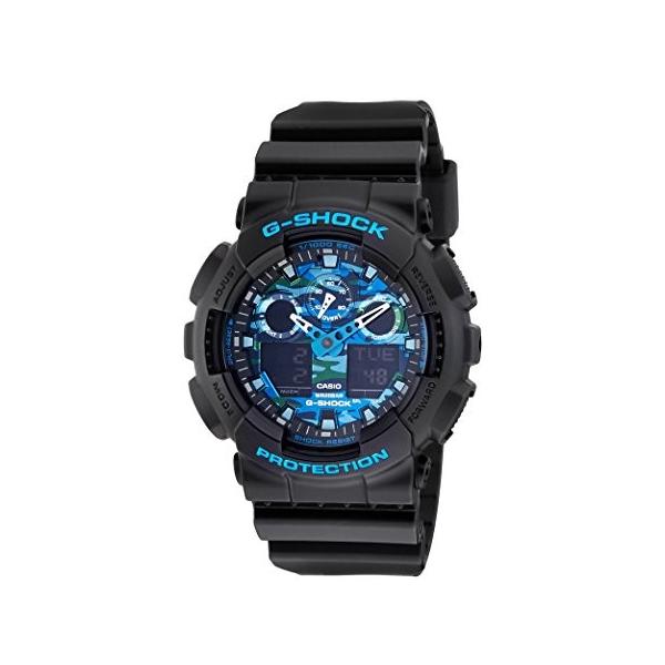 CASIO �J�V�I G-SHOCK �r���v  GA-100cb-1adr �C�O���f��[���s�A���i]
