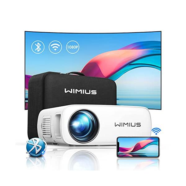 正規品販売！ WiMiUS P62 最新 LCD 液晶 WIFI6 プロジェクター