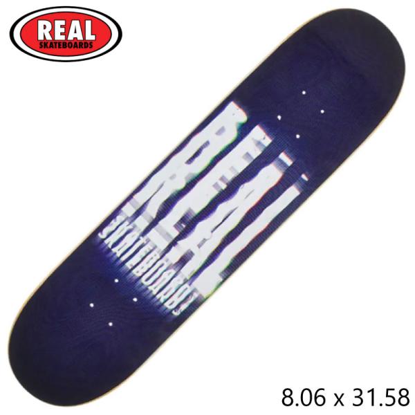 スケートボード デッキ リアル スケボーデッキ 板 REAL Scanner DECK