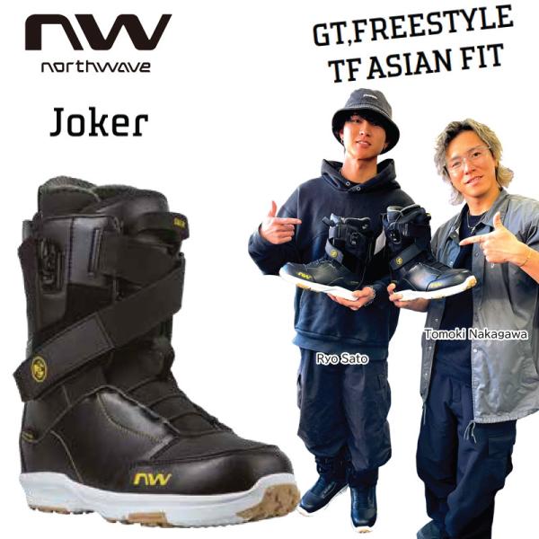 ノースウェーブ ジョーカースノーボード ブーツ  North Wave Joker  グラトリ アジアンフィット 2025 2026　