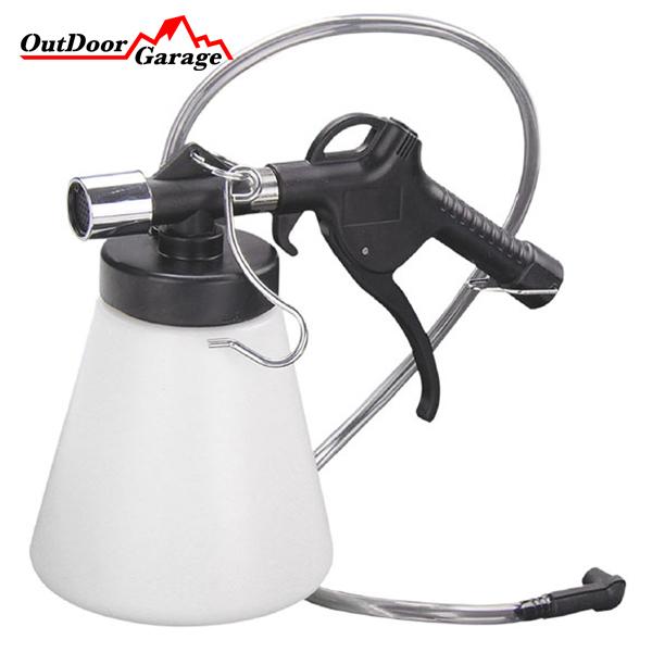 一人でブレーキメンテナンス（エア抜き）可能なブレーキオイルチェンジャーです！！二輪・四輪車、共にお使いいただけますコンプレッサーの空気圧力を使用して、タンク内にバキューム（負圧）を作り、ブレーキフルードを抜き取ります！　使用方法：本体を、お...