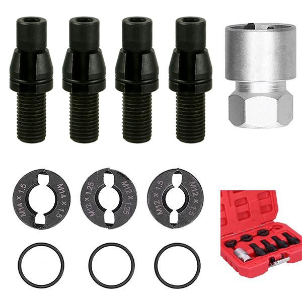 8pc ハブボルト、スタッドボルト ネジ山修正ダイスセット ODGK2-B188