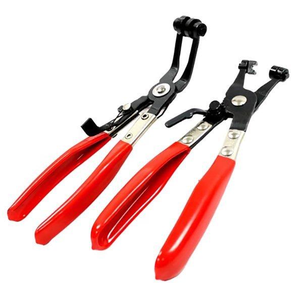 今まで通常のペンチで苦労していたホースクランプの取り外しが容易になる ホースクランププライヤー。ロック機能付きでバンドサイズに応じた位置で調整 しバンドを広げたままロック可能 。ホース径φ5〜47用ホースクランプ対応し、円形の先端だからどの...