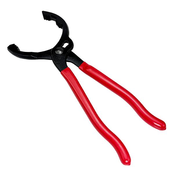 カップ式フィルターレンチは便利ですが、外径が崩れてしまったりサイズ違いでは作業できません。そこで登場するのは幅広いサイズに対応可能なプライヤー式オイルフィルターレンチです。特 徴プライヤーの内側にサメ歯のように返しがついているのでまわすほど...