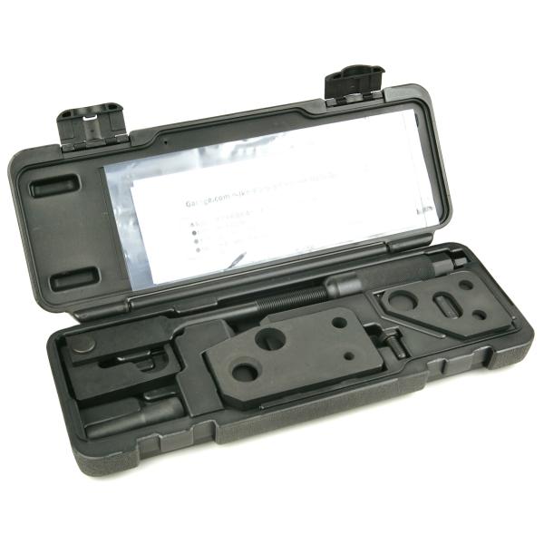 新型スズキ車のＳエネチャージ機構を搭載するエンジンのドライブベルト、オートテンショナー、ISG(モーター機能付き発電機)の交換作業に使用する特殊工具です。従来のボルト調整式から仕様変更となった為、この特殊工具がないとドライブベルトの交換作業...